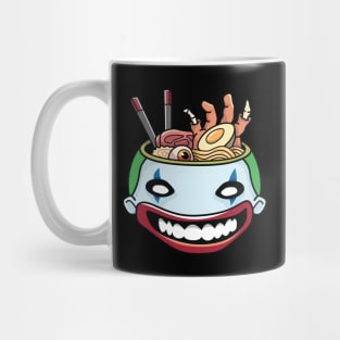 Kawaii Clown Ramen for Halloween and Ramen Lovers Mug